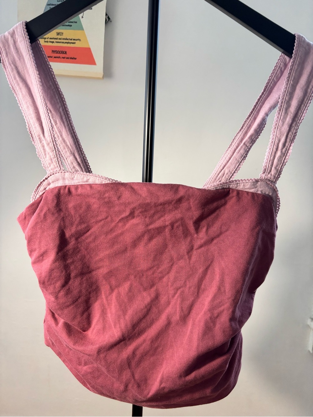 Free People Two-Tone Pink Tank Top